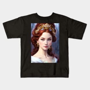 Princess Anna Painting Kids T-Shirt